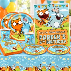 *Kiff Birthday PERSONALIZED Party Pack for 10